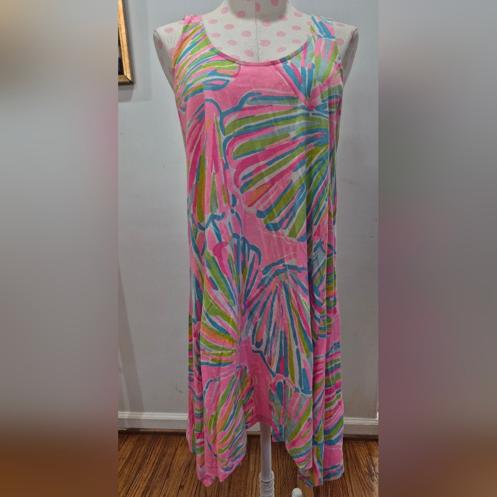 Lilly Pulitzer Monterey Dress racerback tank dress Size M